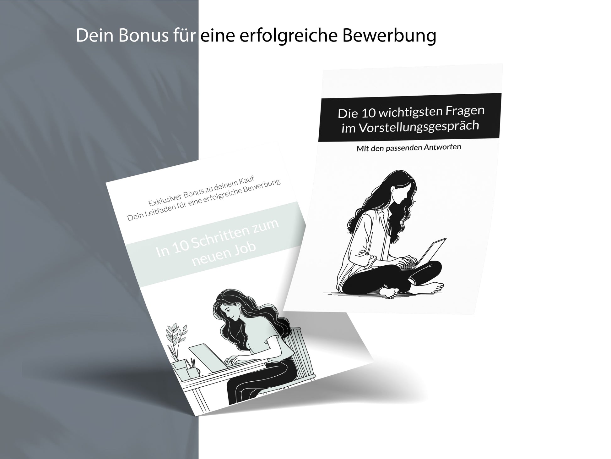 Exklusive Bewerbungs-Guides und Leitfäden als Bonus zur modernen Lebenslauf-Vorlage für den Erfolg im Vorstellungsgespräch.